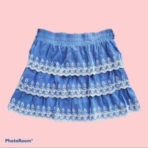 Rue21 tiered mini skirt